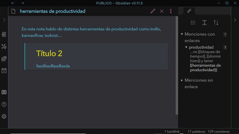 Previsualización notas ajenas Obsidian