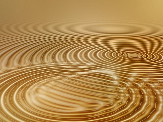 Relajación física y mental: ondas de arena